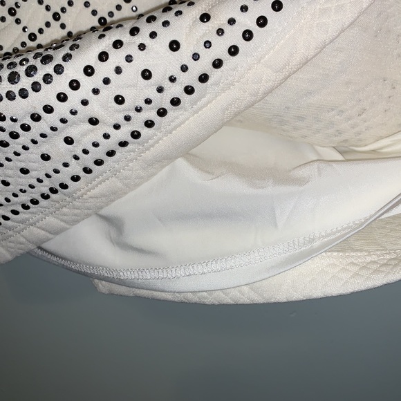 Bebe Addiction Long Sleeve White Cocktail Dress Size XS - Picture 6 of 6